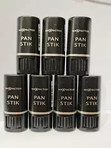 MAX FACTOR PAN STIK FOUNDATION FULL COVERAGE 9g *CHOOSE YOUR SHADE* - Picture 1 of 2