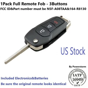 Para Ford F-150 F-250 2015 2016 2017 2018 2019 entrada sin llave mando a distancia abatible - Imagen 1 de 5