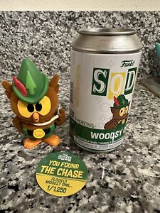 Funko Soda Chase Wondercon Exclusive Flocked Woodsy Owl 1/1250
