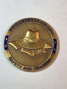 CHALLENGE COIN TEST SAFETY AND TRAINING UNDERCOVER ORG - Picture 1 of 1