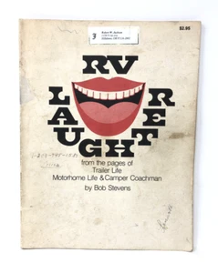 RV Laughter Trailer Motorhome Camper Bob Stevens Humor Cartoon Book 1975 - Picture 1 of 9