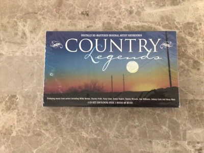 New 4 CD BOX SET Country Legends *BRAND NEW SEALED* RARE - Image 1 of 3