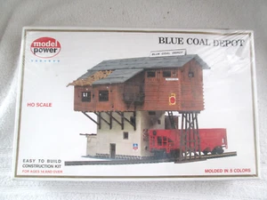 model/power HO Scale 'Blue Coal Depot' No. 453/Brand New In Still Sealed Package - Picture 1 of 5