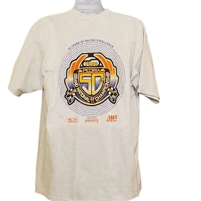 Camiseta Carreras Años 90 Vintage L Gran Campeonato Nacional TT 50 Aniversario Foto 1 de 4