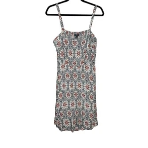 Torrid Floral Smocked Spaghetti Strap Dress Size 0/Large - Picture 1 of 5