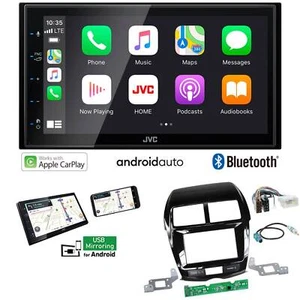 JVC KW-M560BT Radio Apple CarPlay Android für Citroen C4 Aircross Typ B piano - Bild 1 von 8