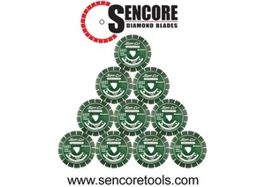 Husqvarna Excel 2000 10" Green Soff Cut Ultra Early Entry Diamond Blade 10pk - Picture 1 of 1