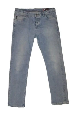 Pierra  Cardin  Blue Jeans Straight Leg Light  Wash Men's 36 - Image 1 of 4