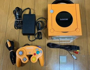 Nintendo  GameCube Orange Memory Card set DOL-101  console - Picture 1 of 1