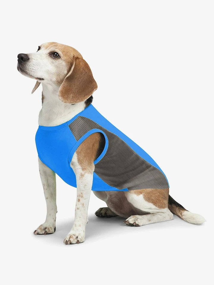 ¡NUEVO! REFRIGERANTE PROTECTOR CONTRA INSECTOS PERRO MASCOTA CAMISA TANQUE PROTECCIÓN CONTRA INSECTOS AZUL Foto 1 de 2