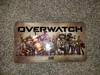 Placa de licencia de arte metálico coleccionable de Overwatch de Blizzard Entertainment ¡NUEVA! Foto 1 de 2
