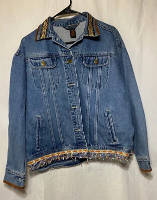 large shaver lake denim jacket - Image 1 of 4