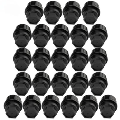 24Pcs Lug Nut Cover Cap 15646250 For GMC Chevrolet GMC 1500 2500 Savana Truck — 第 1/4 张图片