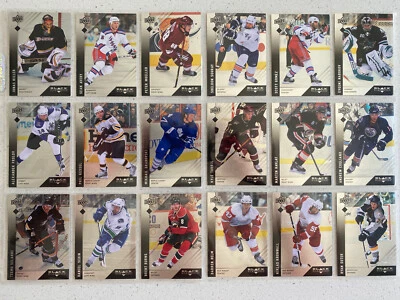( U SELECT CARDS ) 2009-10 Upper Hockey BLACK DIAMOND  Singles 🔽 - Image 1 of 4