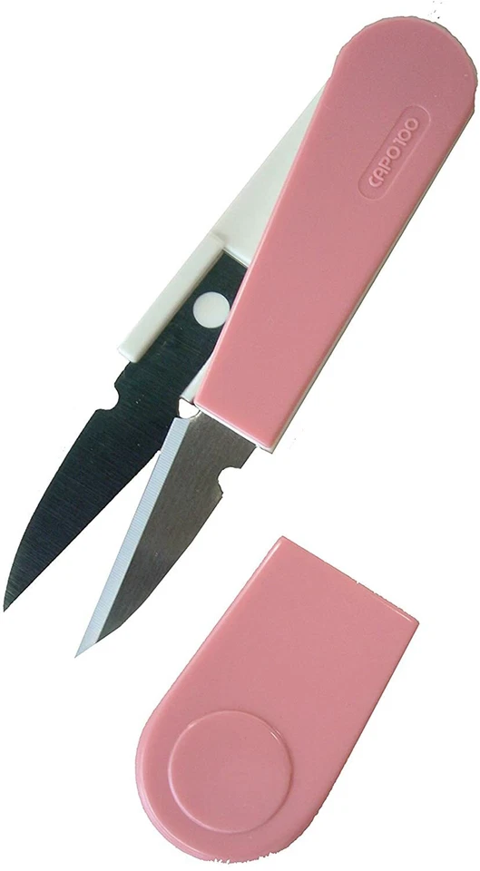 Clover Yarn Scissors Capo100 Pink From Japan