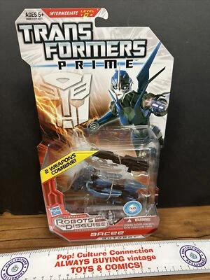Transformers Prime ARCEE Robots in Disguise Blue Motorcycle Deluxe Class 2012 - Image 1 of 4