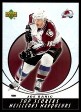 2005-06 Upper Deck McDonald's Top Scorers Joe Sakic Colorado Avalanche #TS3