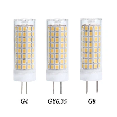 G4 GY6.35 G8 Led Bulb Dimmable Light 80W Halogen Bulb Replacement 10W Warm White - Image 1 of 4