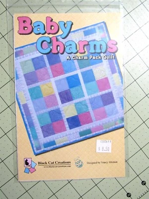 Baby Charms, A Charm Pack Quilt, Quilt Pattern 40" x 40" - Image 1 of 2