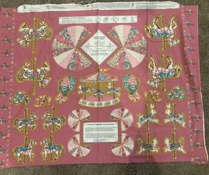 Molle Giostra Mobile Taglio E Cucito Artigianale Cuscino Tessuto Pannello Vintage Non Tagliato Nuovo - Foto 1 di 4