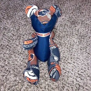 Oso de peluche de los Denver Broncos de fútbol americano NFL - Imagen 1 de 5