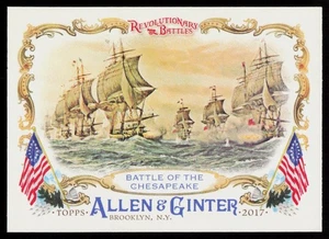 2017 Topps Allen & Ginter Battle of the Chesapeake #RB-10 CARD Revolutionary - Picture 1 of 2