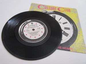 CULTURE CLUB - TIME (CLOCK OF THE HEART) 7" VINYL SINGLE 1982 VIRGIN VS 558 - Picture 1 of 8
