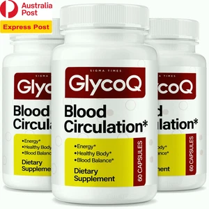 (3 Pack) Glycoq Blood Support, Premium Glyco Q Glycogen Control for Daily Health - Picture 1 of 12