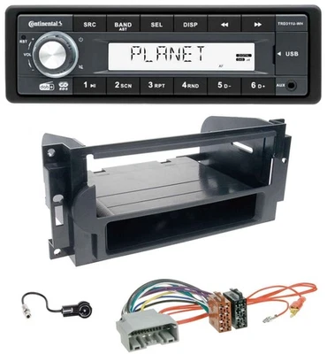Continental MP3 AUX USB DAB 1DIN Autoradio für Chrysler 300C Dodge Caliber Jeep - Bild 1 von 4