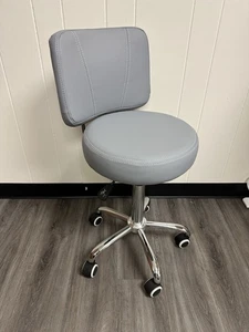 Thekenhocker Nagel Schönheit Wimpern Tattoo Haar Stuhl verstellbar 18''-26'' LGrey - Bild 1 von 5