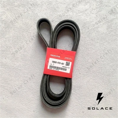 New Serpentine V-Ribbed Belt For HONDA 05-10 Odyssey Pilot 6K2140 56992-R70-A01 - Image 1 of 4