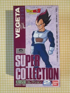 Figura de acción de vinilo suave Bandai Dragon Ball Z SUPER COLLECTION #2 VEGETA 1/12 - Imagen 1 de 7