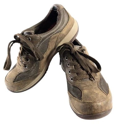 Zapatillas deportivas Dansko de cuero marrón con cordones confort deportivo talla 36/5,5/6 Foto 1 de 4