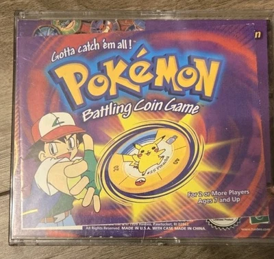 Hasbro 1999 Pokemon 3 Battling Coin Game Collector Set Ekans Primeape Magneton - Image 1 of 4