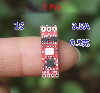 5 Pcs Micro 0.5g 1S 3.5A Brushless ESC For RC Airplane - Image 1 of 4