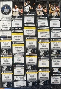Minnesota Timberwolvess full unused season tickets (lot of 25) - Picture 1 of 1