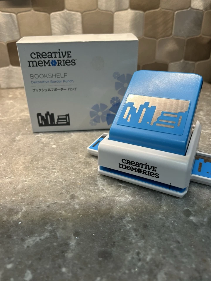 Creative Memories "BOOKSHELF" 装饰边框打孔器 - — 第 1/1 张图片