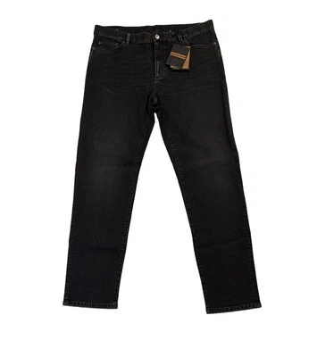 G1N with tags  Zegna mens 40x34 dark gray city slim fit denim jeans NWT - Image 1 of 4