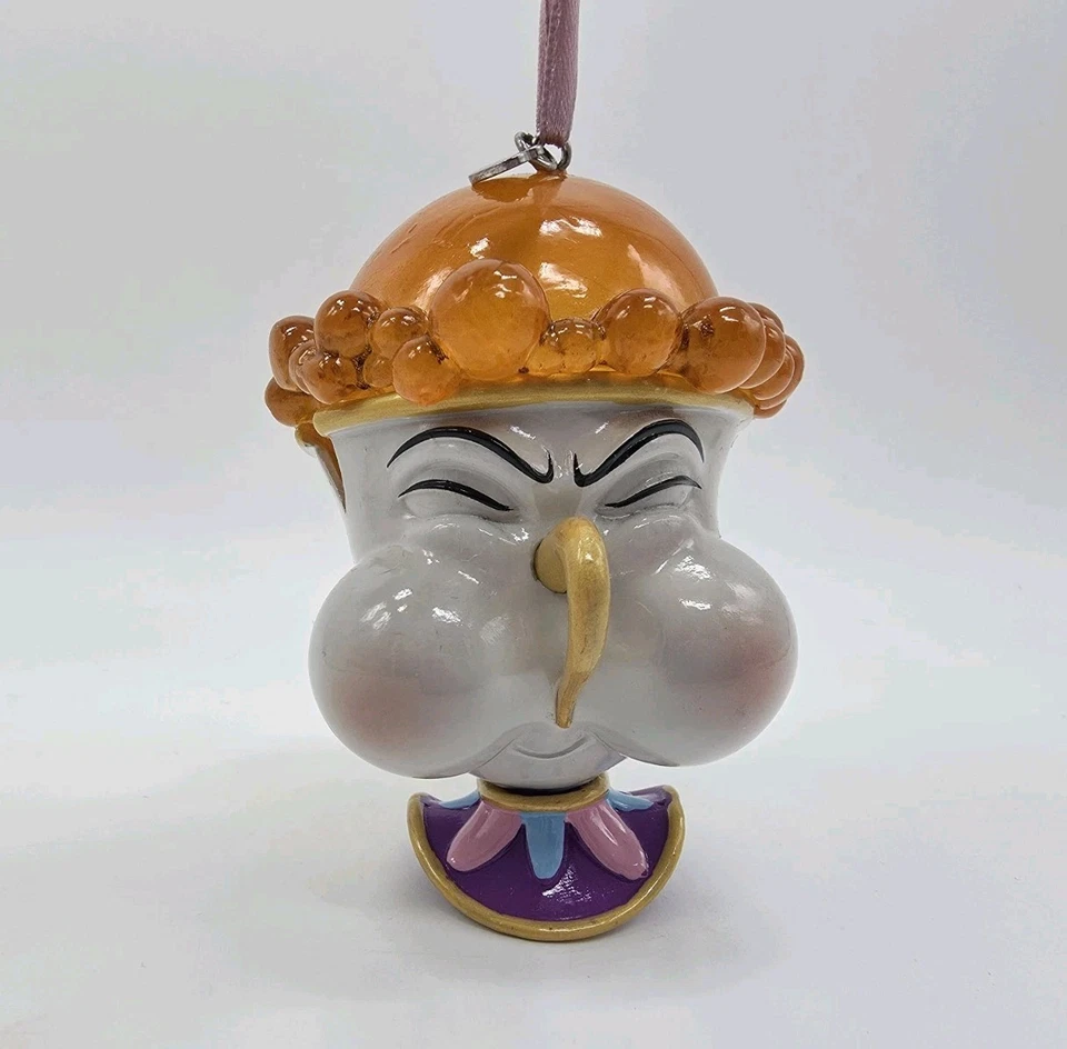 Cuaderno de bocetos Disney adorno de Navidad chip La Bella y la Bestia 2019 Foto 1 de 4