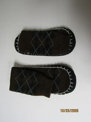 ZAPATILLAS MUKLUKS A CUADROS MARRONES PARA MUJER L/XL 7-9, Foto 1 de 3