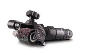 Satinatrice spazzolatrice levigatrice a rullo 1500w RMS500-BE scheppach black - Picture 1 of 1