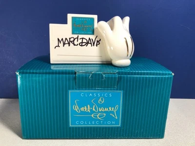 PLACA FIRMA Disney wdcc Firmada MARC DAVIS 11K 413020 con Caja Foto 1 de 4