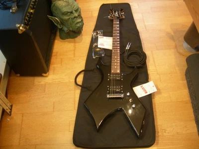 BC Rich Warlock Guitar in Good Working Condition, Plus Gator Extreme Padded Bag - Image 1 of 4