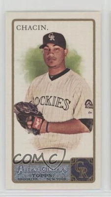 2011 Topps Allen & Ginter's Mini Allen & Ginter Back Jhoulys Chacin #4 - Image 1 of 2