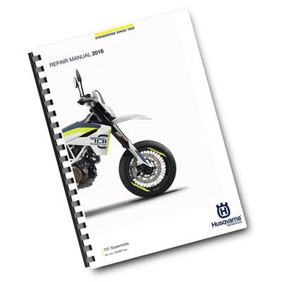 HUSQVARNA 2018 - 701 SUPERMOTO - REPAIR WORKSHOP SERVICE MANUAL - Image 1 of 4