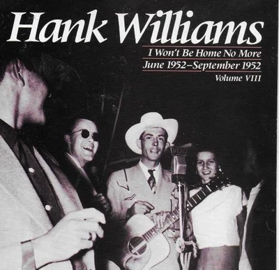 Hank Williams - I Won't Be Home No More - Hank Williams CD B8VG The Cheap Fast - Bild 1 von 2