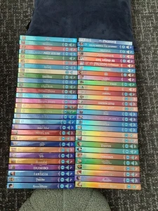 Disney Classics DVD Set 1-57 - UK with Collectible Slip Cover Sleeves - Picture 1 of 8