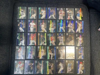 2022 帕尼 Capstone 批量 53 张美国职棒大联盟新秀和兽医全息银色折射器 — 第 1/4 张图片