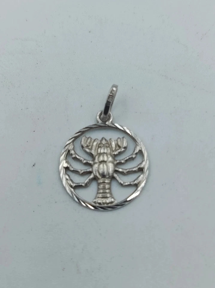 Versilberter Anhänger Krebs - Bild 1 von 4