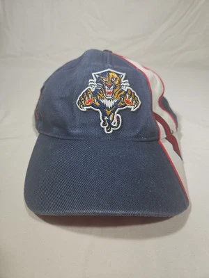 Y2K Drew Pearson Marca Florida Panthers Hockey Lazo y Gancho Gorra NHL Luongo *LEER* Foto 1 de 4